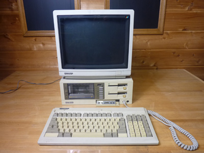 値下げ可 シャープ　パーソナルコンピューター　MZ-5521　超美品！ デスクトップ型PC